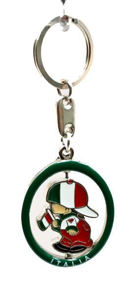 Italian Boy Keychain Spinning