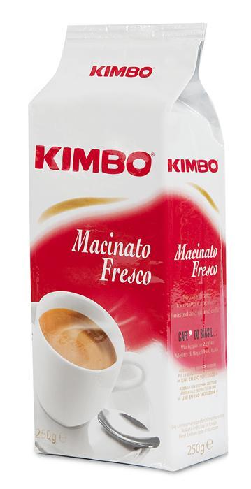 Kimbo Macinato Fresco 250g Brick