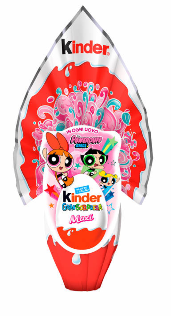 Kinder Gran Sorpresa Maxi Lei (Girl) Chocolate Easter Egg, 220g
