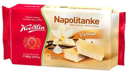 Koestlin Napolitanke Vanilla Wafer, 450g