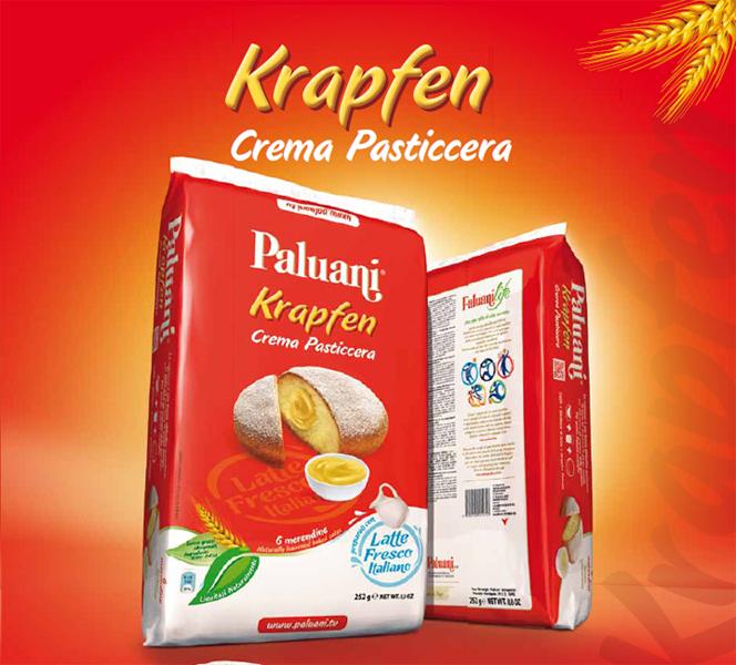 Paluani Krapfen Crema Pasticcera, 252g