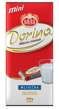 Kras Dorina Milk Chocolate Bar, 200g