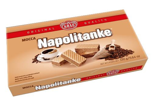 Kras Napolitanke Mocca Wafers 330g