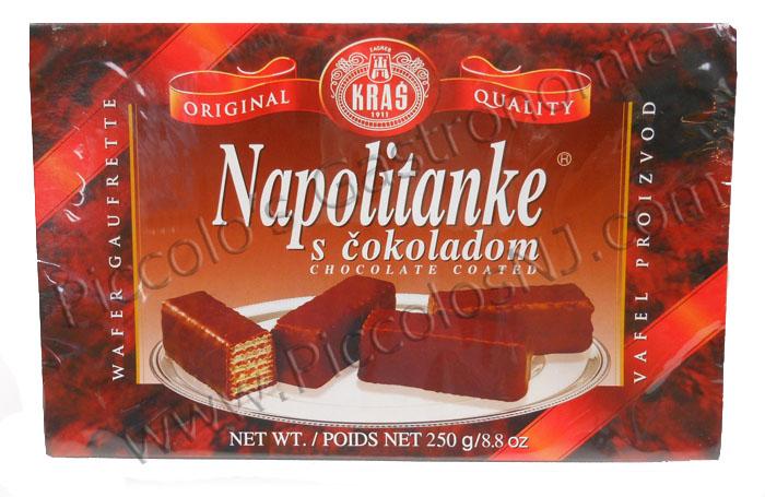 Kras Napolitanke Chocolate Coated Wafers Box 250g