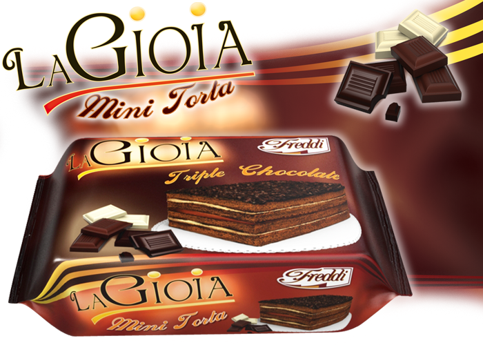 LaGioia Mini Cake Triple Chocolate 150g