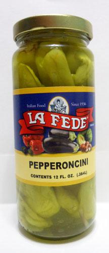 La Fede Pepperoncini Peppers 12 oz Jar
