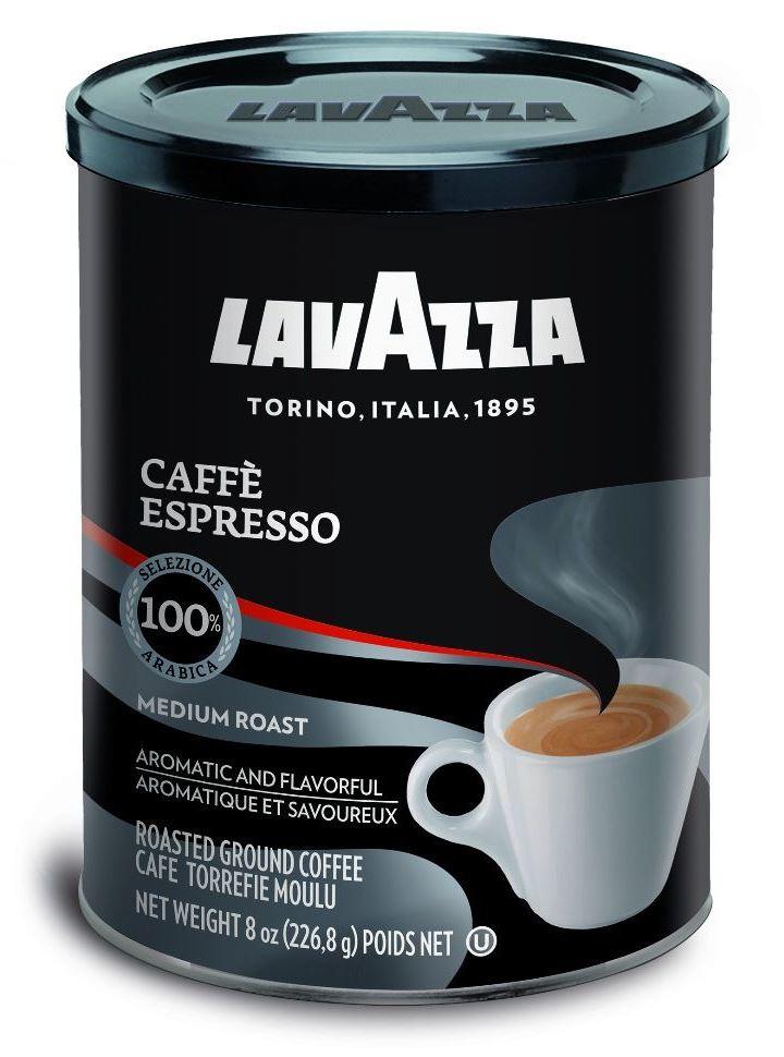LavAzza Caffe Espresso (Ground), - 8.8 oz Can