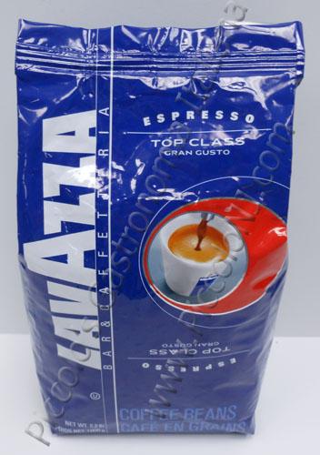 LavAzza Caffe Espresso, Top Class Gran Gusto Coffee Beans, 2.2 l