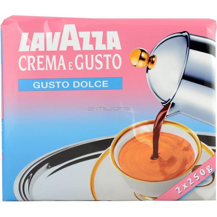 LavAzza Crema e Gusto "Gusto Delicato", 2x250g bricks