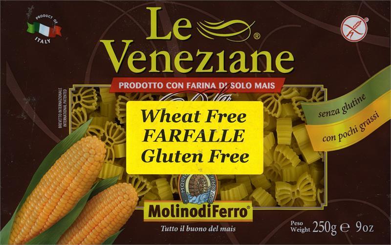 Le Veneziane Gluten Free Farfalle 114