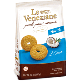 Le Veneziane Gluten Free Coconut Cookies 250g
