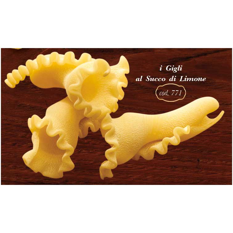 La Fabbrica Della Pasta Gigli Della Costiera Lemon Flavor Pasta, #L771, 17.6 oz | 500gr