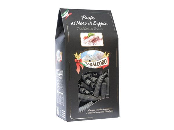 Tarall'oro Maccheroncini al Nero di Seppia, 250g