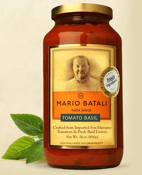 Mario Batali Tomato Basil Sauce, 24 oz
