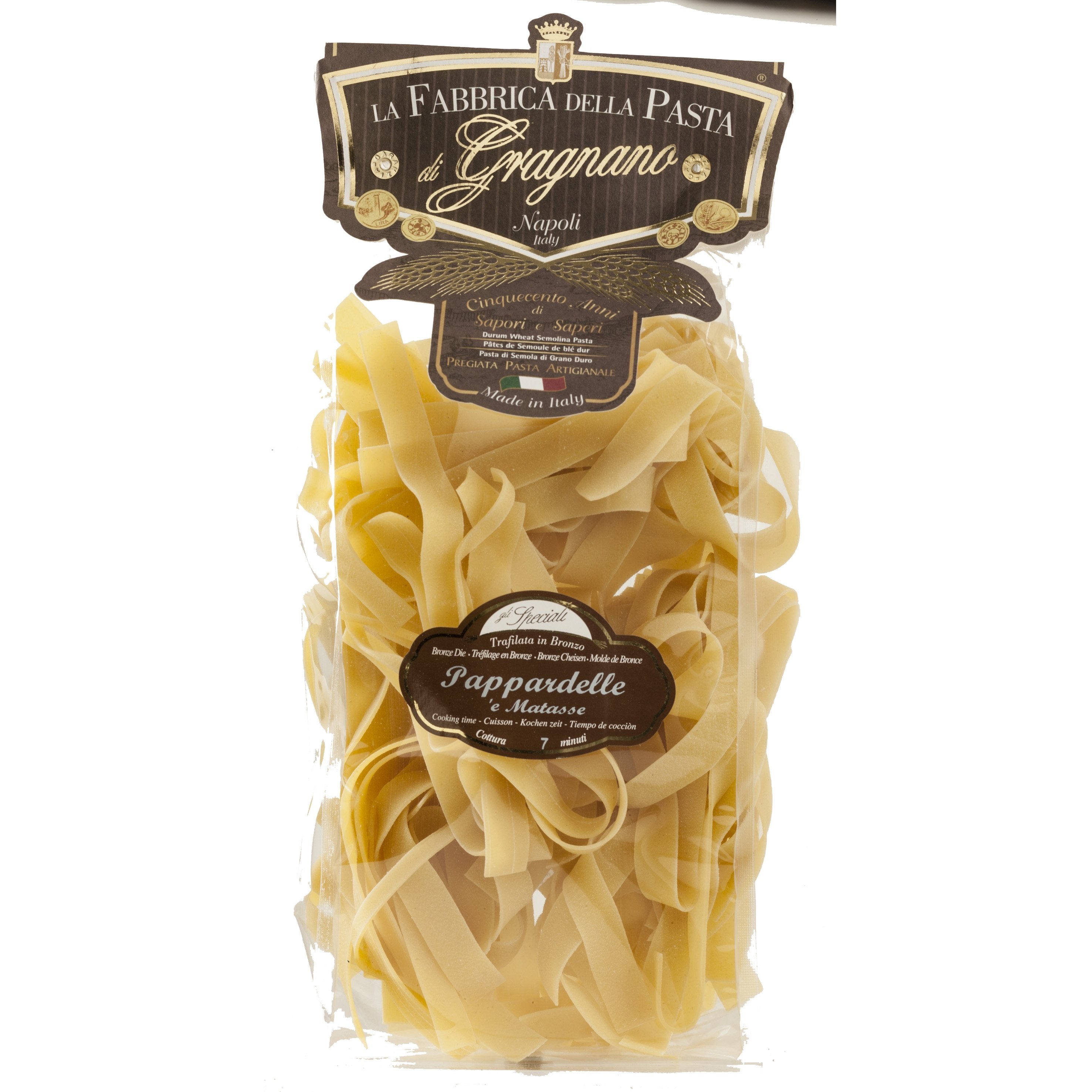 La Fabbrica Della Pasta 'e Matasse Pappardelle, #467, 17.6 oz | 500gr