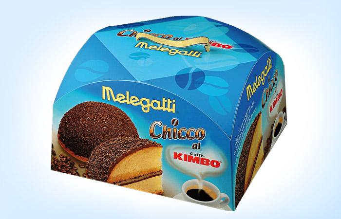 Melegatti Chicco al Caffe Kimbo Panettone, 750g