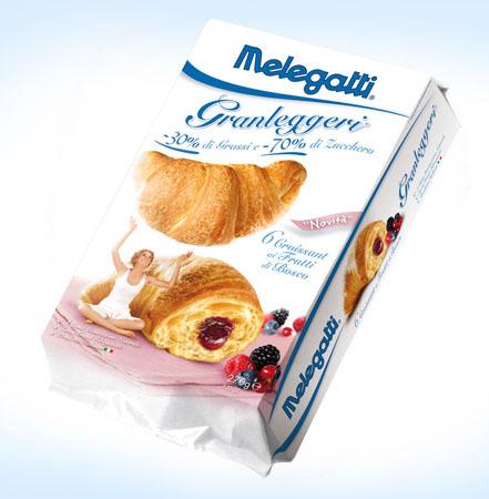 Melegatti Gran Leggeri Croissant with soft fruitst 9.52 oz