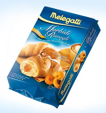 Melegatti Morbidi Risvegli Croissant with Apricot 9.52 oz
