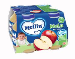 Mellin Nettare Mela, 4 x 125 ml