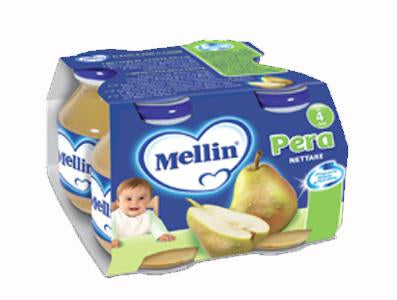 Mellin Nettare Pera, 4 x 125 ml