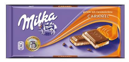 Milka Caramel Chocolate, 100g