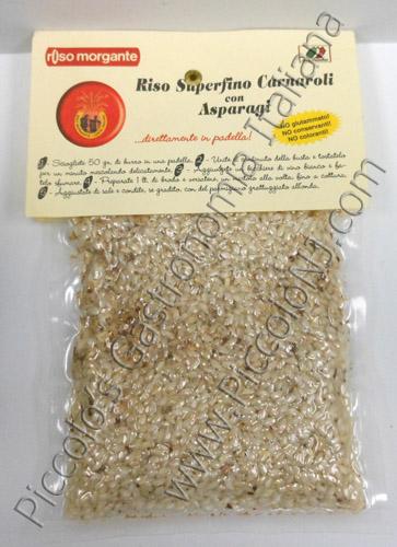 Riso Morgante Carnaroli's rice with Asparagus, 300g