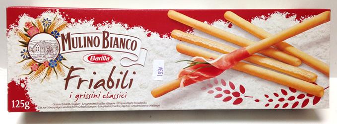 Mulino Bianco Friabili i Grissini Classici Breadsticks 125g