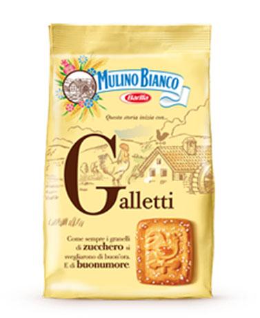Mulino Bianco  Galletti  Cookies FULL CASE 12 x 400g