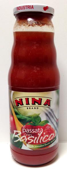 Nina Passata Con Basilico, 680g