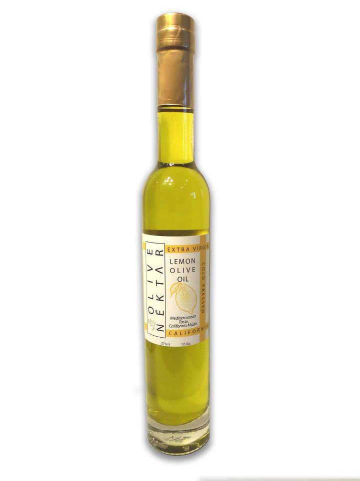Olive Nektar California Extra Virgin Lemon Olive Oil, 375ml