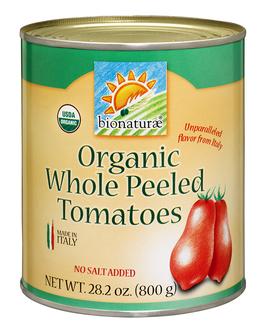 Bionaturae Organic Whole Peeled Tomatoes, 28.2 oz.