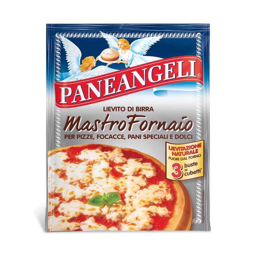 Paneangeli Baking Powder for Baking Pizza, Mastro Fornaio, 3 Pack, 45g