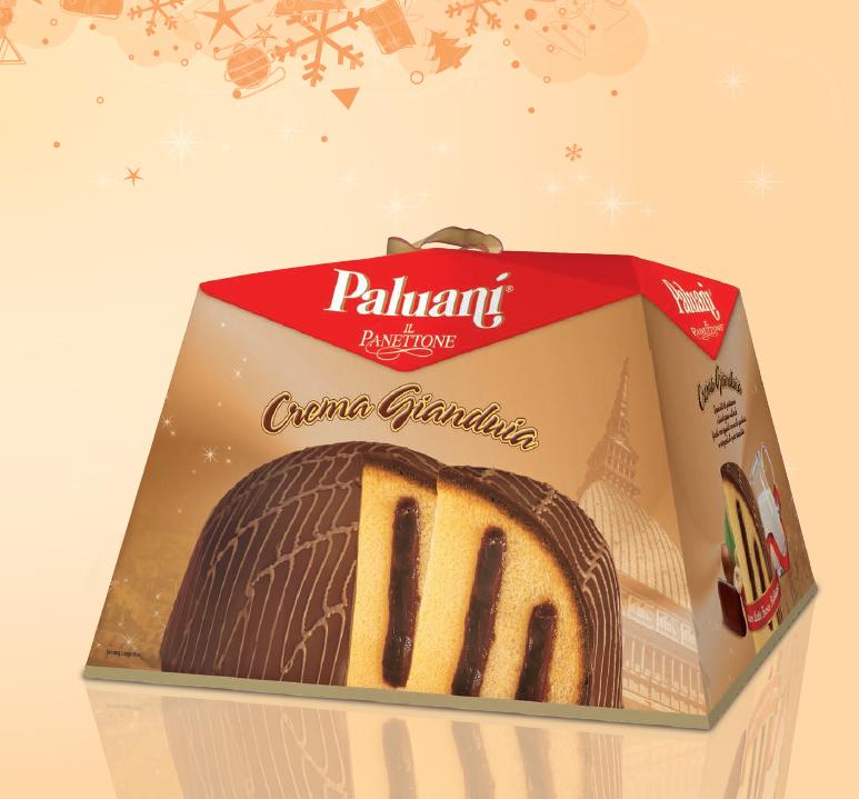 Paluani Panettone Crema Gianduia, 750g
