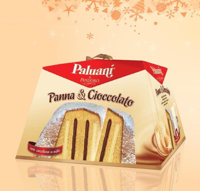 Paluani Pandoro Panni & Cioccolato, 750g