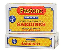 Pastene Boneless and Skinless Sardines - 4 3/8 oz
