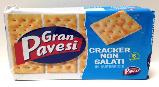 Pavesi Non Salted Crackers, 250g