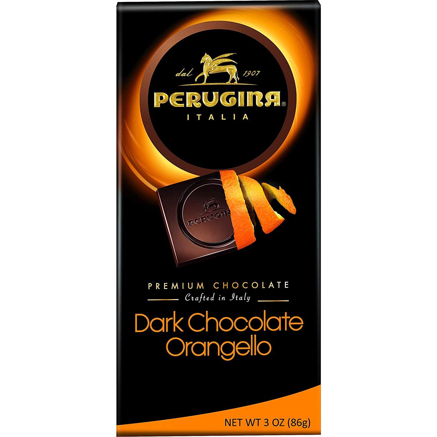 Perugina Orangello Dark Chocolate w/ Orange Nuggets, 3 oz