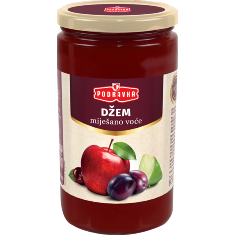 Podravka Mixed Fruit Jam, 30.7 oz - 870g