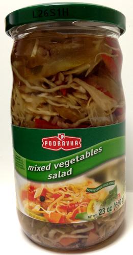 Podravka Mixed Vegetables Salad, 660g