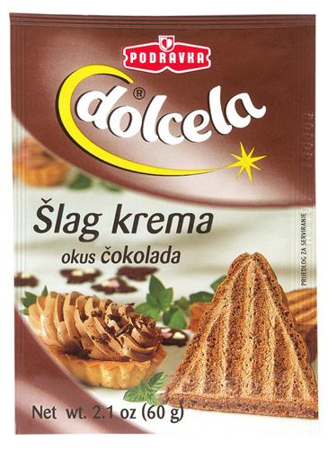 Podravka Dolcela Slag Krema (Chocolate Cream), 60g