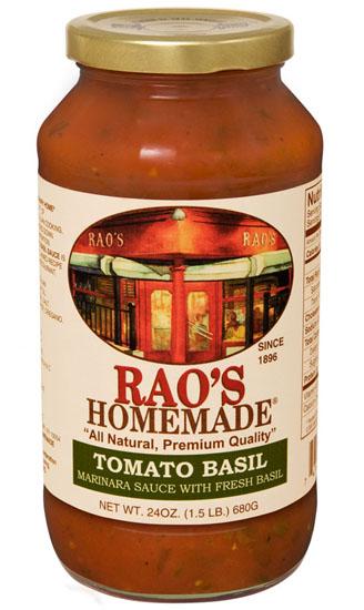 Rao's Tomato Basil Sauce 24 oz Jar