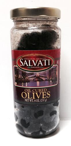 Salvati Oil Cured Olives, 8 oz