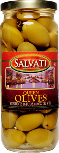 Salvati Queen Olives, 16 FL OZ