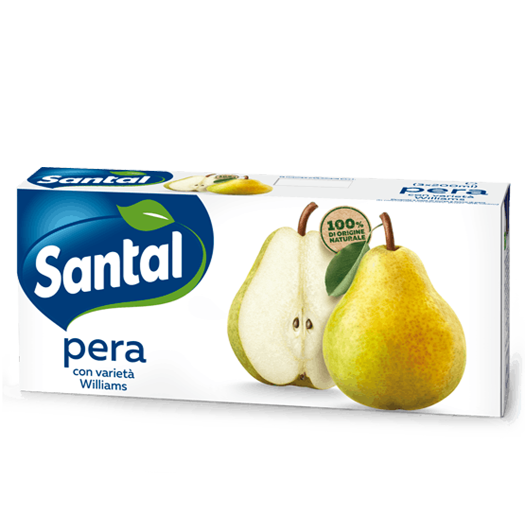 Santal Pear - Pera, 3 x 200 ml