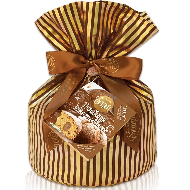 Scarpato Panettone Marron Glace, 1000g