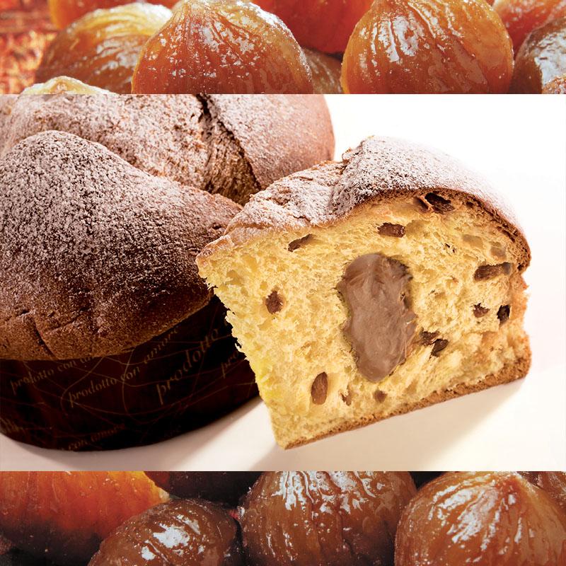 Scarpato Panettone Marron Glace, 1000g