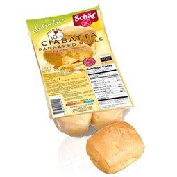 Schar Ciabatta Rolls  Gluten-free ciabatta rolls 7.0 oz