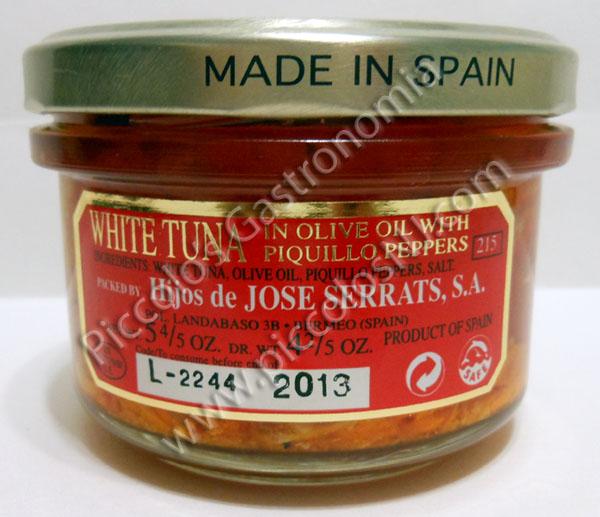Conservas White Tuna in olive oil with "piquillo" Peppers