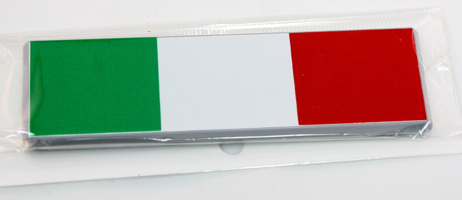 Small Italian Flag Car Sticker
