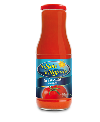 O Sole e Napule Classic Tomato Sauce (Passata Classica),  680g